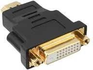 Adaptery i przejściówki - Intos HDMI-DVI Adapter, -bieg ST na 24 + 1 BU, pozłacane styki 1 szt. 17670P - miniaturka - grafika 1
