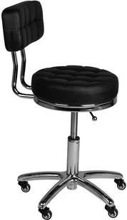 ACTIVESHOP TABORET KOSMETYCZNY AM-877 CZARNY - Krzesła i taborety kosmetyczne - miniaturka - grafika 3