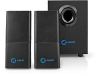 Głośniki komputerowe - nedis GSPR10021BK Czarny - miniaturka - grafika 1