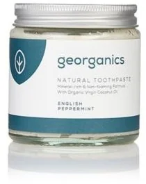 Georganics Georganics Mineralna pasta do zębów w słoiku English Peppermint 120ml GEO00012 - Pasty do zębów - miniaturka - grafika 2