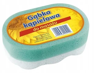 Sarantis Jan Niezbędny Gosik Gąbka kąpielowa do masażu owalna SARANTIS - Kosmetyki do kąpieli - miniaturka - grafika 5