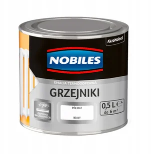 Nobiles Emalia do grzejników biała 0 5 l - Emalie - miniaturka - grafika 2
