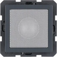 Gniazdka elektryczne - Berker Q.1/Q.3 głośnik Touch 28826086 antracyt - miniaturka - grafika 1