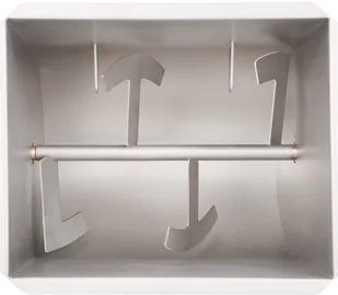 vidaXL Ręczna mieszarka do mięsa z pokrywką, srebrna, 20 L vidaXL - Inne urządzenia gastronomiczne - miniaturka - grafika 7