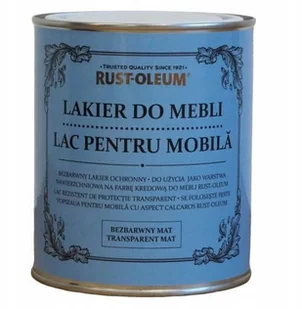 Rust-Oleum Lakier do mebli Rust-Oleum bezbarwny 0 75 l R0070401G5 - Farby i impregnaty do drewna - miniaturka - grafika 2