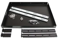 Szafy rack - StarTech.com StarTech.com 22in Black Deep Sliding Server Rack Cabinet Shelf SLIDESHELFD - miniaturka - grafika 1