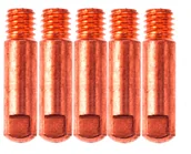 Akcesoria spawalnicze - Pirotec Pirotec Końcówka prądowa do aluminium śr. 0,8 mm 5 sztuk - miniaturka - grafika 1