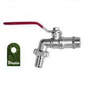 Inne akcesoria do nawadniania - BRADAS Kran kulowy mosiężny 3/4"" GZ 1"" na wąż 3/4"" GKK033419 3103 GKK033419 - miniaturka - grafika 1