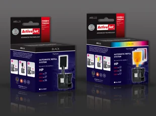 ActiveJet Automatic Refill System HP 300 / 301 / 901 Bk 3x6ml ARS-300B - Zestawy do napełniania tuszy i tonerów - miniaturka - grafika 4