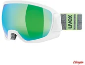 Gogle narciarskie - Uvex Gogle narciarskie Contest FM Biało-zielone 55/0/133 - miniaturka - grafika 1