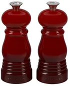 Pojemniki na przyprawy - Le Creuset młynek, drewno, czerwony (Kirschrot), 12.5  x  10  x  8 cm 96002500060000 - miniaturka - grafika 1