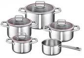 Zestawy garnków i patelni - Schulte-Ufer VALENTINA Zestaw 5 cz 3-warstwowy materiał Set 479 - miniaturka - grafika 1
