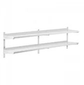 Meble gastronomiczne - Royal Catering Półka wisząca - 200 cm - 2 blaty - RCWR-2000.4 RCWR-2000.4 - miniaturka - grafika 1