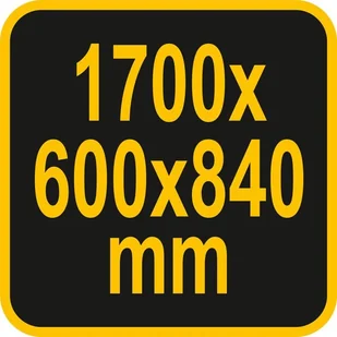 VOREL Biurko stół szafka warsztatowa na narzędzia 1700 x 600mm 58456 - Stoły warsztatowe - miniaturka - grafika 7