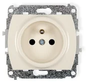 Gniazdka elektryczne - Karlik Mechanizm gniazda pojedynczego z uziemieniem 2P+Z TREND 1GP-1Z - miniaturka - grafika 1