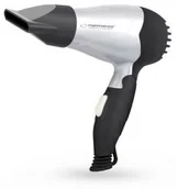 Suszarki do włosów - Esperanza EBH002S Venus srebrno-czarna - miniaturka - grafika 1