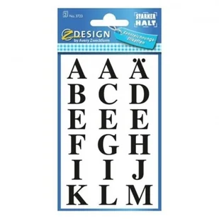 Russell Naklejki czarne litery 15,5 mm - Dekoratorstwo - miniaturka - grafika 3