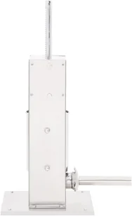 vidaXL Ręczna nadziewarka do kiełbasy, srebrna, 3 L, stal nierdzewna - Artykuły masarskie - miniaturka - grafika 5