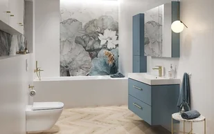 Cersanit Bateria umywalkowa sztorcowa niska Larga złoty mat S951-389 S951-389 - Baterie umywalkowe - miniaturka - grafika 4