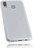 Etui i futerały do telefonów - mumbi etui kompatybilne z Samsung Galaxy A50, etui na telefon komórkowy, przezroczyste białe - miniaturka - grafika 1