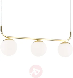 Orion Lampa wisząca Madis z trzema kulistymi kloszami - Lampy sufitowe - miniaturka - grafika 2