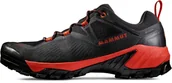 Buty trekkingowe męskie - Mammut Sapuen Low GTX Shoes Men, czarny/czerwony UK 8,5 | EU 42 2/3 2022 Buty turystyczne 3030-04261-00654-1085 - miniaturka - grafika 1