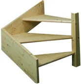 Schody strychowe - DOLLE Zabieg prawy do schodów młynarskich NORMANDIA DOLLE - miniaturka - grafika 1