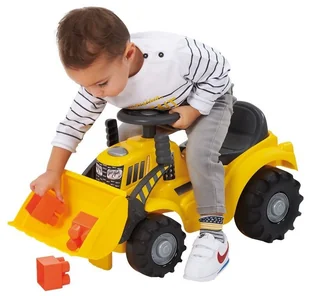 Ecoiffier Abrick Jeździk Spychacz - Jeździki dla dzieci - miniaturka - grafika 2