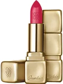 Szminki - Guerlain M378 Raspberry Pepper KissKiss Matte Pomadka 3.5 g - miniaturka - grafika 1