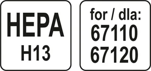 HEPA Lund FILTR H13 DO ODKURZACZA 67110 I 67120 67115 67115 - Filtry do odkurzaczy - miniaturka - grafika 4
