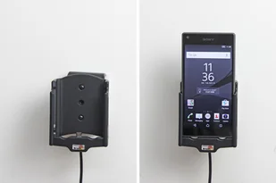 Brodit AB Uchwyt aktywny z kablem USB do Sony Xperia Z5 Compact 521797 - Uchwyty samochodowe do telefonów - miniaturka - grafika 6