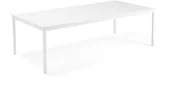 Stoły i stoliki do biura - AJ Stół konferencyjny MODULUS 2400x1200 mm 4 nogi biała rama biały 1613933 - miniaturka - grafika 1