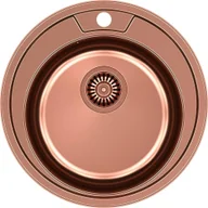 Zlewozmywaki - QUADRON CLINT 210 miedziany (HB7104PVDBSC1) HB7104PVDBSC1 - miniaturka - grafika 1