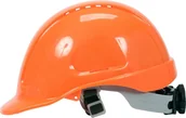 Akcesoria BHP - YATO KASK OCHRONNY POMARAŃCZOWY WYSOKI KOMFORT SZYBKA REGULACJA ABS - miniaturka - grafika 1