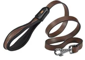 Smycze dla psów - Ferplast smyczy psa Giotto, wykonane ze skóry, brązowy 76108058 - miniaturka - grafika 1