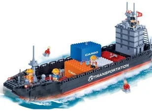 Banbao Klocki 8767 Transport Kontenerowiec - Klocki - miniaturka - grafika 2