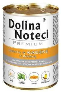 Dolina Noteci Premium Bogata W Kaczka Z Dynią 400G Puszka - Mokra karma dla psów - miniaturka - grafika 3