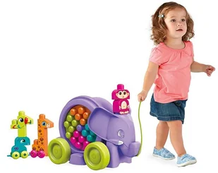 Fisher Price Spacerowy słonik FFY14 - Klocki - miniaturka - grafika 2