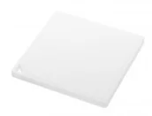 Podstawki pod garnki - Podstawka Yamazaki silikonowa Tower kwadratowa biała YAM-02952 - miniaturka - grafika 1