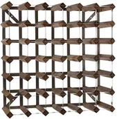 Wyposażenie lokali gastronomicznych - BAREQ Regał na butelki do wina duży | BPR-022 BPR-022 - miniaturka - grafika 1