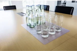 Durable Podkład na biurko Duraglas 420 x 300 mm przezroczysty 7111-19 - Podkładki na biurko - miniaturka - grafika 2