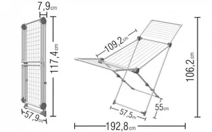 Artweger Suszarka Na Pranie Super Dry Maxi Obsydian Grey ART000108 - Suszarki na ubrania - miniaturka - grafika 2