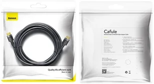 Baseus Cafule | Kabel przewód HDMI-HDMI 4K60Hz FULL HD 5m CADKLF-H01 - Kable - miniaturka - grafika 11