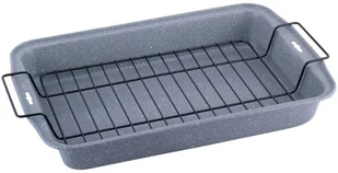 Kamille Brytfanna, forma do pieczenia z rusztem z powłoką marmurkową 6001M - Formy do ciast - miniaturka - grafika 2