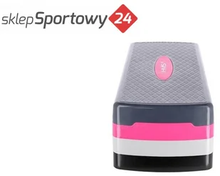 HMS STEP DO AEROBIKU AS002 RÓŻ-SZAR - Pozostały sprzęt i akcesoria do ćwiczeń - miniaturka - grafika 7
