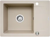 Zlewozmywaki - Pyramis KORFU 62x46 1B 1D beż 070060401 - miniaturka - grafika 1
