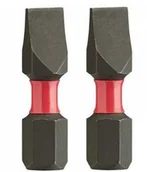 Akcesoria do elektronarzędzi - Milwaukee Końcówka płaska 6,5 x 25 mm - miniaturka - grafika 1