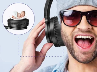 Picun B12 czarne - Słuchawki - miniaturka - grafika 7