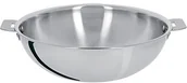 Woki - Cristel cristel  Wok Wok 20 cm casteline amovible Inox  cristel  t20q WOKT20Q - miniaturka - grafika 1