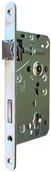 Zamki i wkładki - LOB Zamek wpuszczany łazienkowy prawy ocynk 72/55 - miniaturka - grafika 1